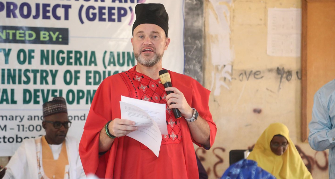 Welcome Speech by President DeWayne Frazier at the Launch of Girls Education and Enhancement (GEEP) program of the Atiku Institute for Development, on Monday, October 30, 2023 at Sanda Model School, Yola 